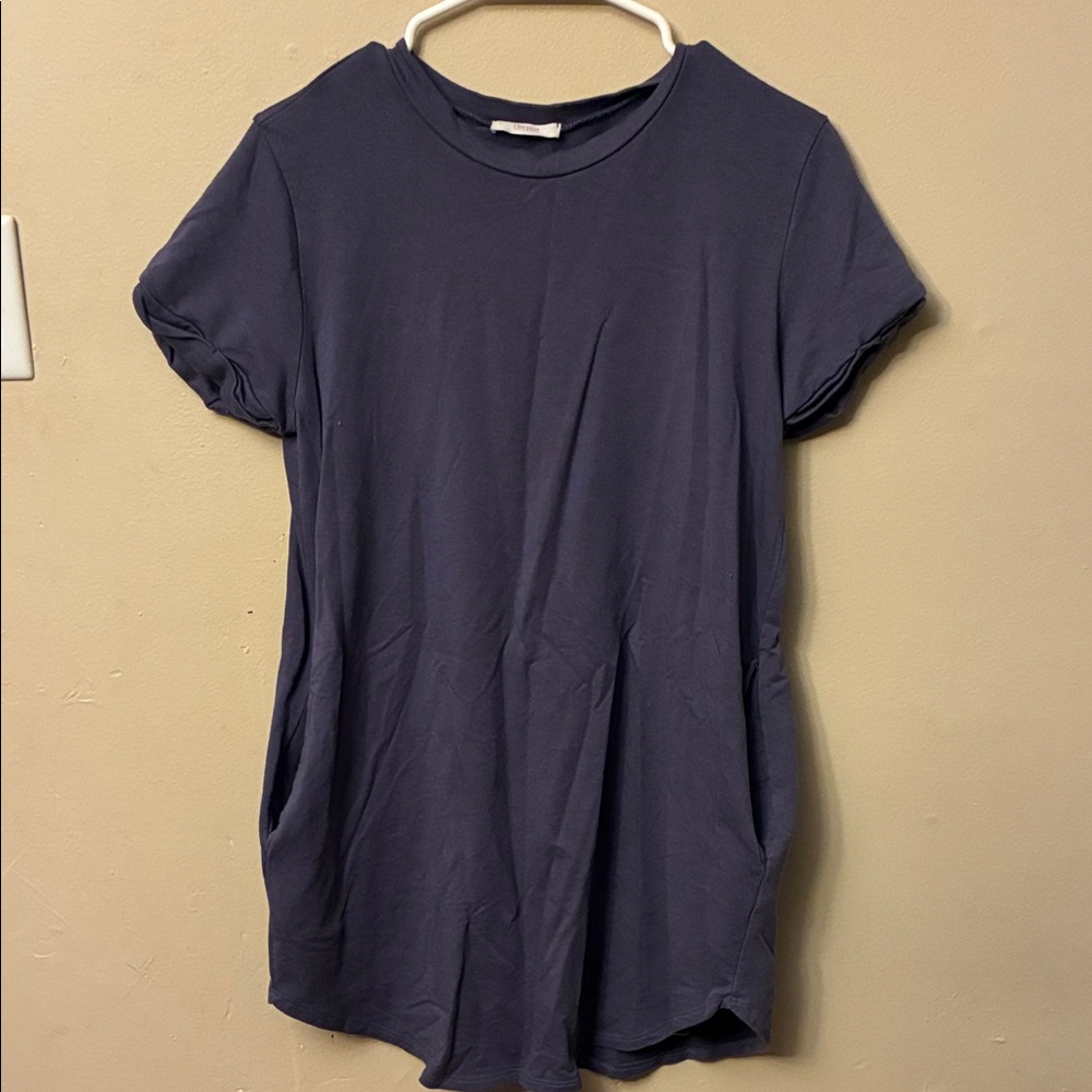Cherish Navy Midi Dress